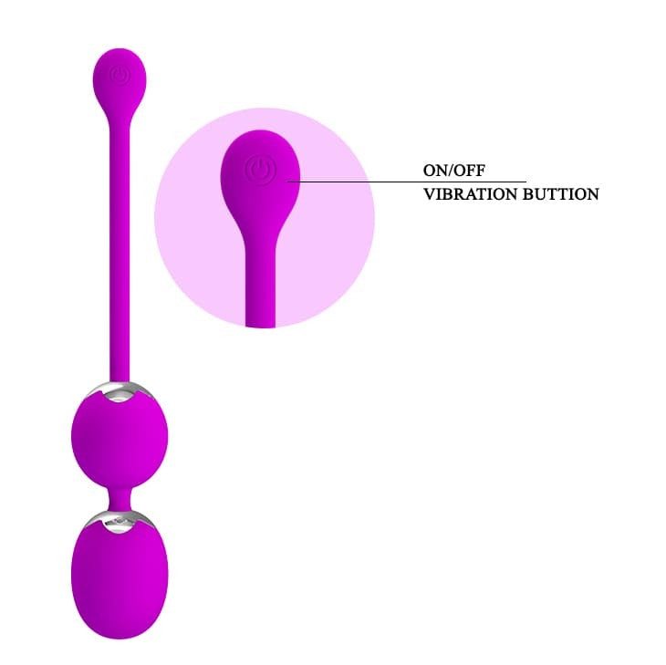 Pretty Love Willie Remote Vibrating Balls