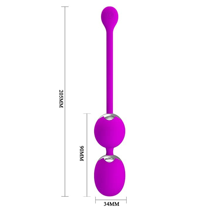 Pretty Love Willie Remote Vibrating Balls